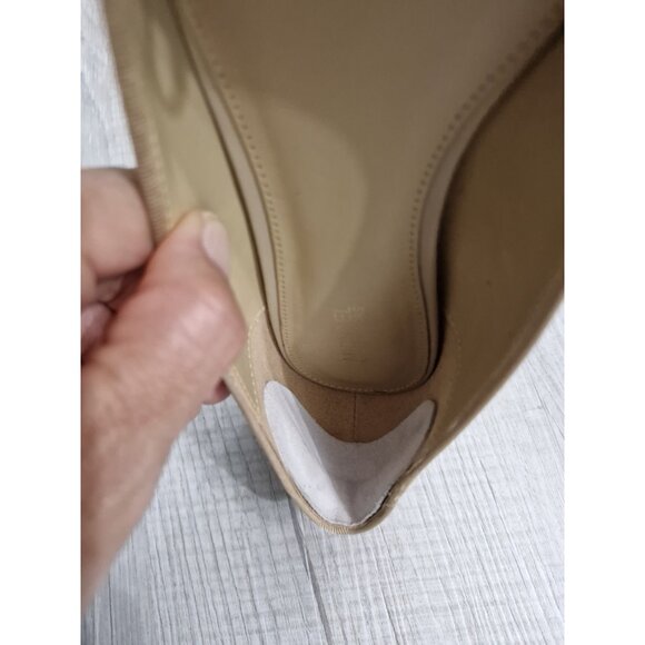 Michael Kors Silver glitter Front bow W/ Charms flat size 7-7.5M - Picture 15 of 16